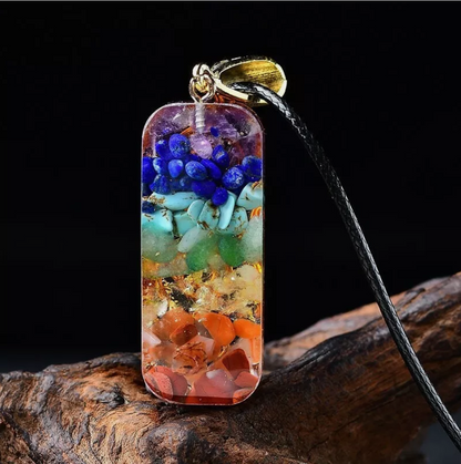 Orgone Chakra Healing Necklaceeee