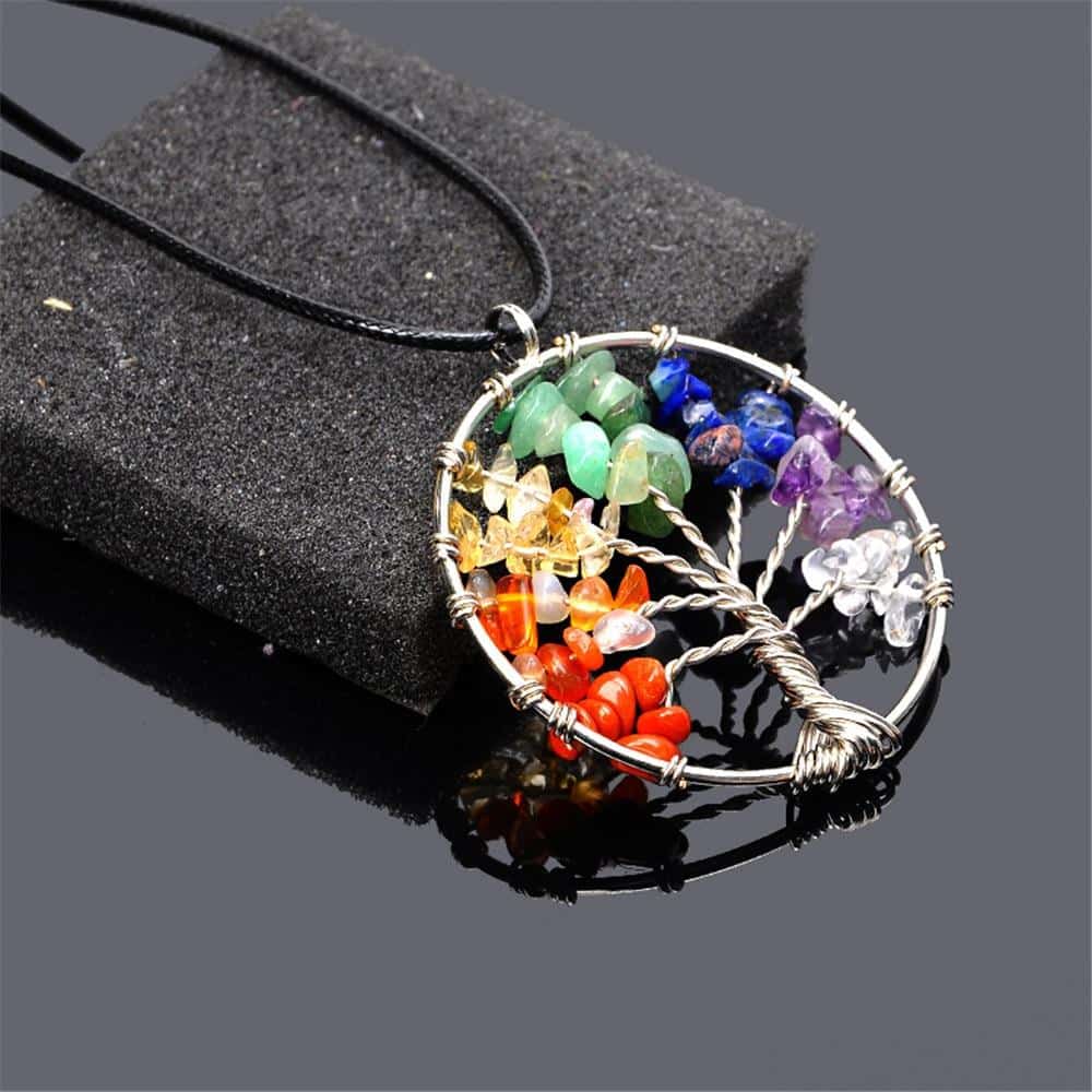 Handmade Chakra Healing Necklaceeee
