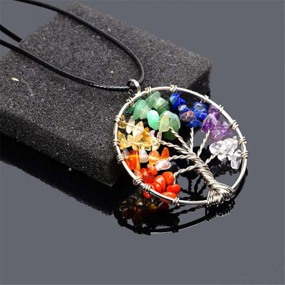 Handmade Chakra Healing Necklaceeee