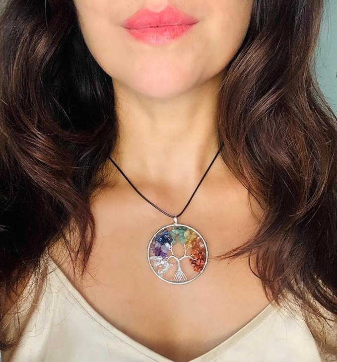 Handmade Chakra Healing Necklaceeee