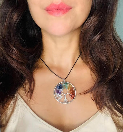 Handmade Chakra Healing Necklaceeee
