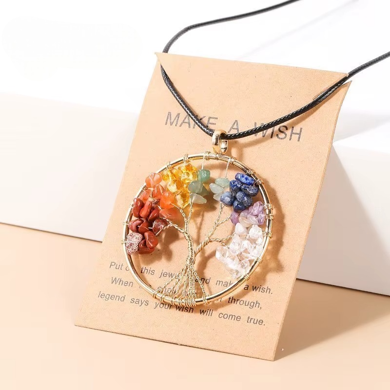 Handmade Chakra Healing Necklaceeee